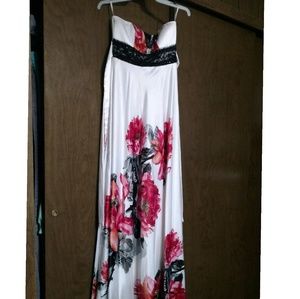 Floral prom dress